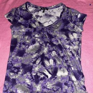 petite purple tie dyed vintage(y) tee!